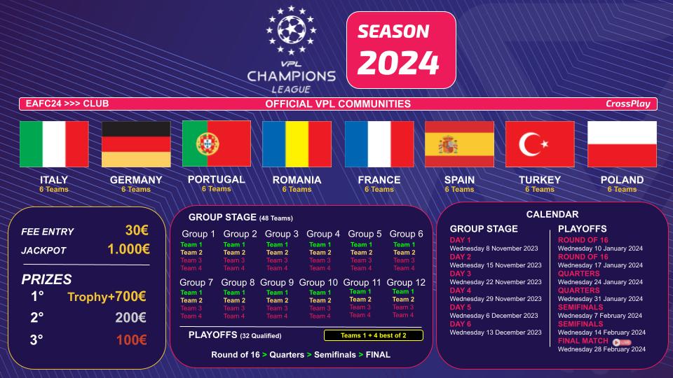 VPL Champions League & VPL Europa League